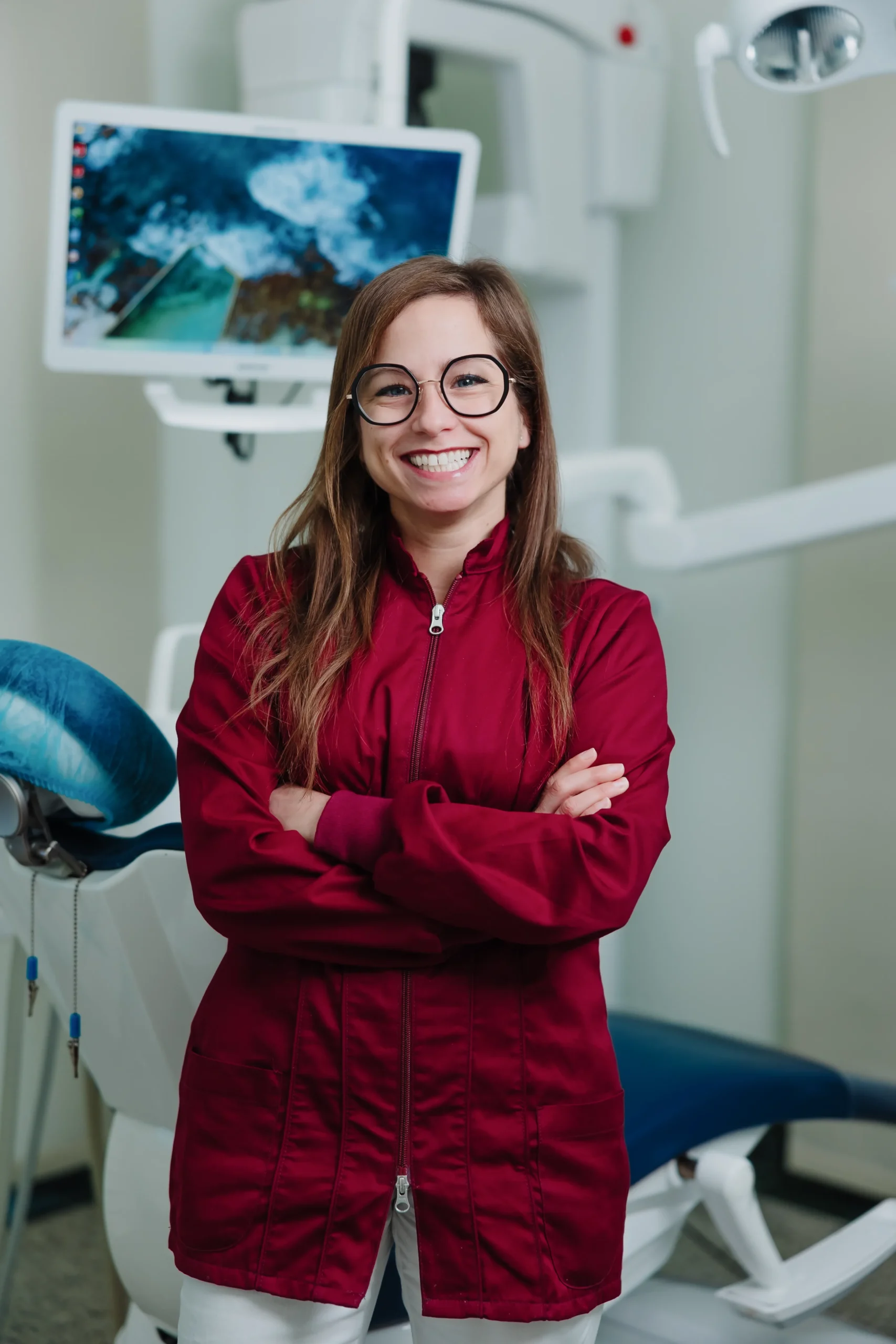 La dottoressa Alessia Antonelli, igienista dentale dello Studio Dentistico Vitullo a Francavilla al Mare